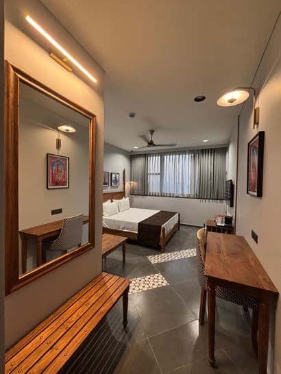 Apricot Hotels guest room interior
