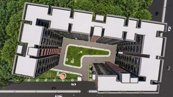 SIA Star Dormitory site layout